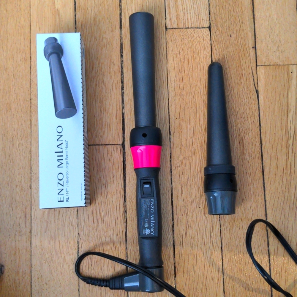 Enzo Milano Interchangeable Curling Wand
